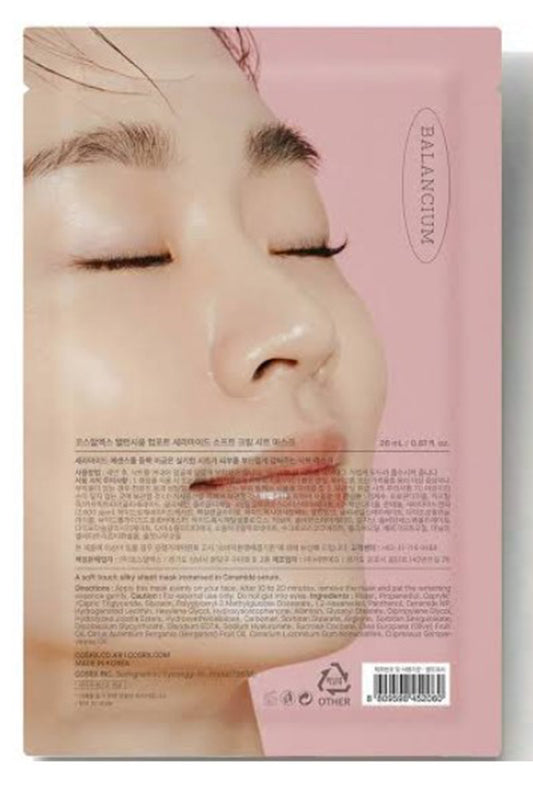 COSRX Balancium Comfort Ceramide Soft Cream Sheet Mask