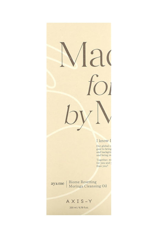 Axis-Y Biome Resetting Moringa Cleansing Oil