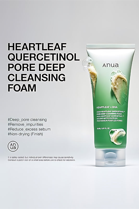 Anua Heartleaf Quercetional Cleansing foam 150ml