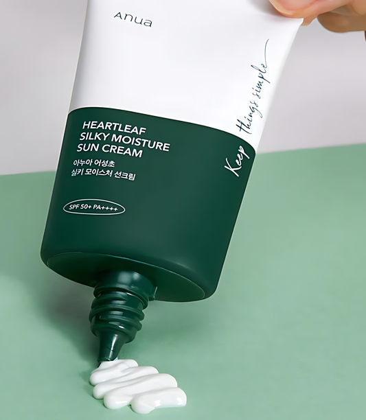 Anua Heartleaf Silky Moisture Mild Sunscreen 50ml