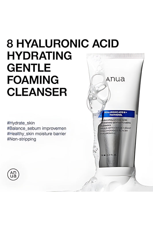 Anua Hyaluronic Hydrating Gentle Foaming Cleanser 150ml