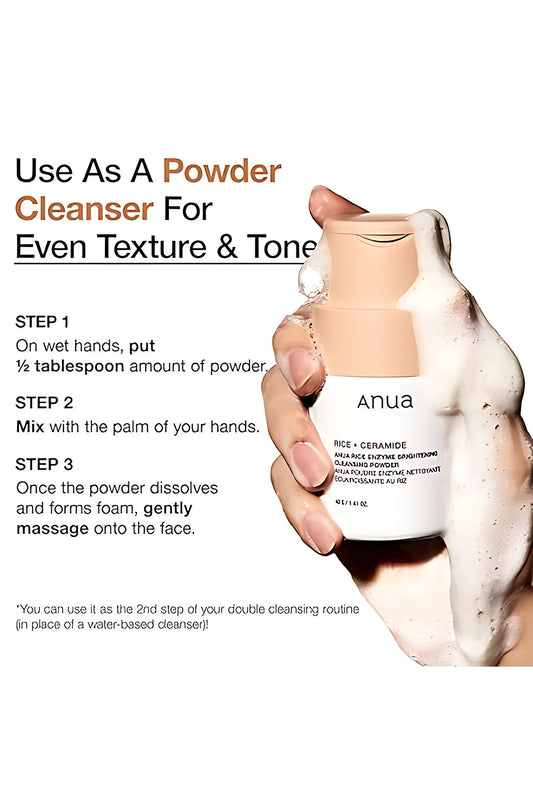 Anua Rice Cleansing Powder 40g