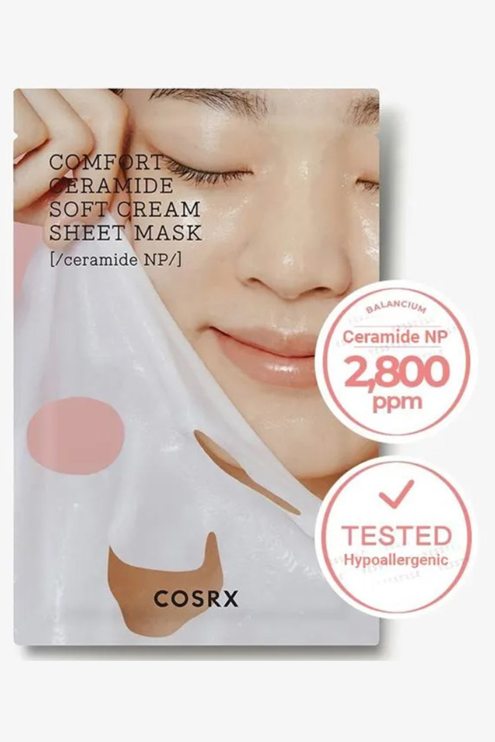 COSRX Balancium Comfort Ceramide Soft Cream Sheet Mask