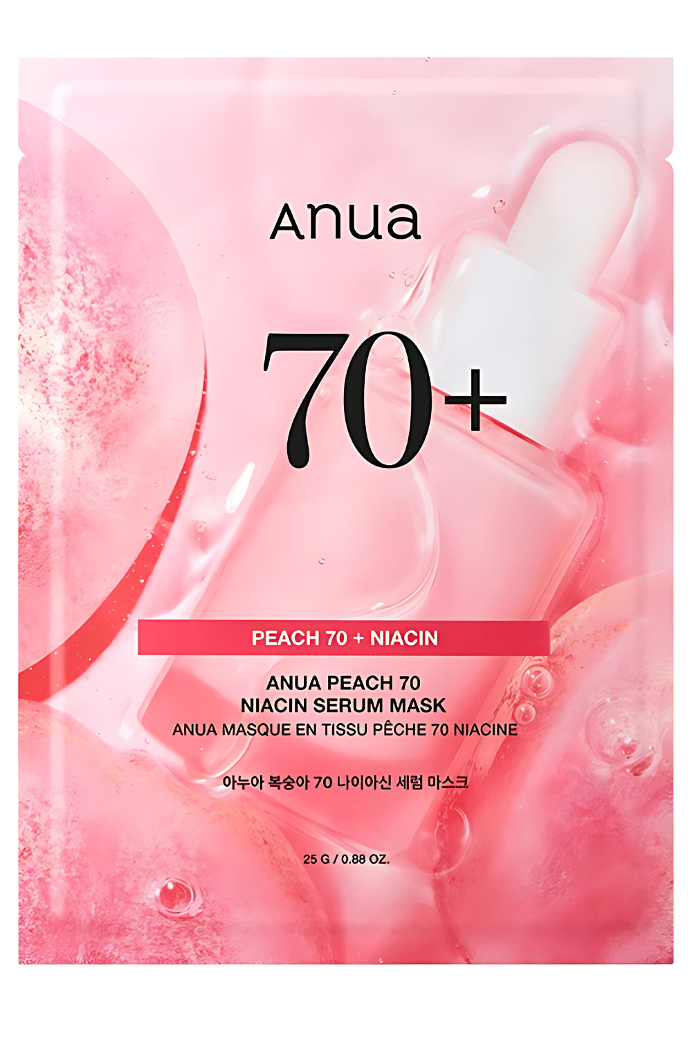 Anua Peach Niacin Serum Mask 25G