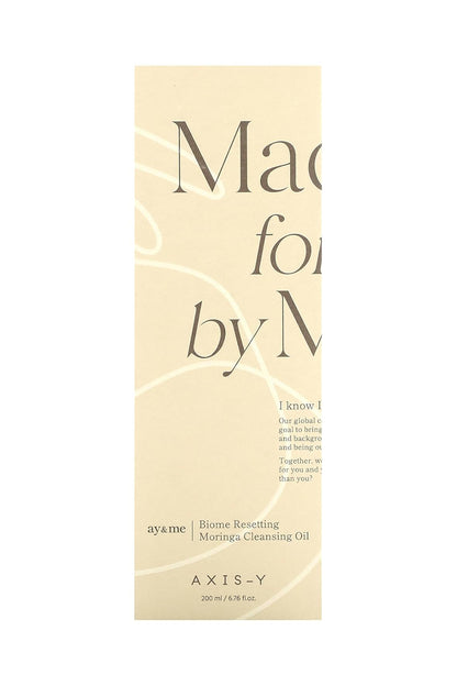 Axis-Y Biome Resetting Moringa Cleansing Oil