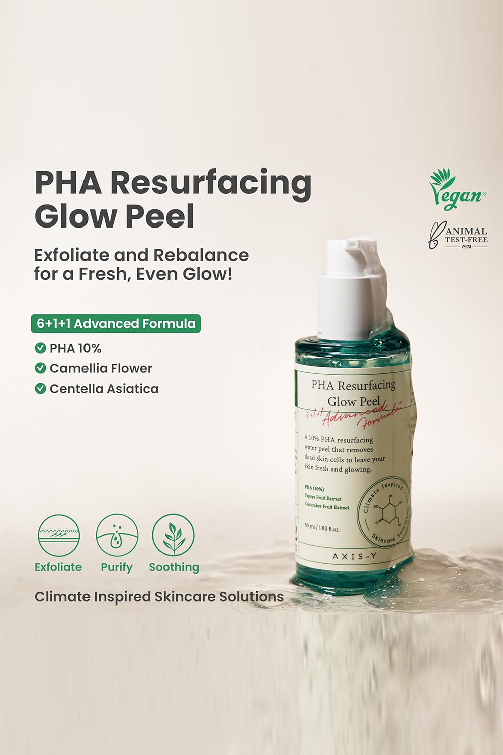 Axis-Y Pha Resurfacing Glow Peel 50ml
