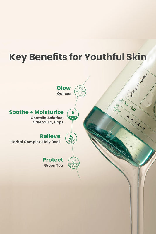 Axis-Y Quinoa One-step Balanced Gel Cleanser 180ml