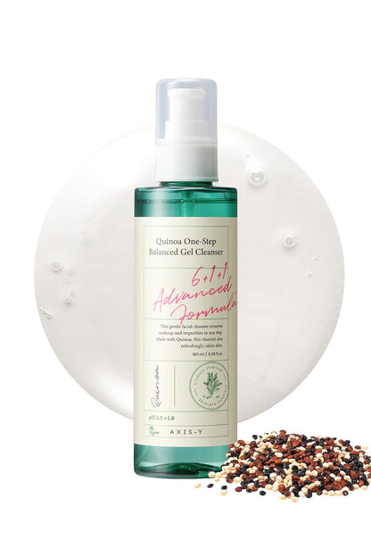 Axis-Y Quinoa One-step Balanced Gel Cleanser 180ml