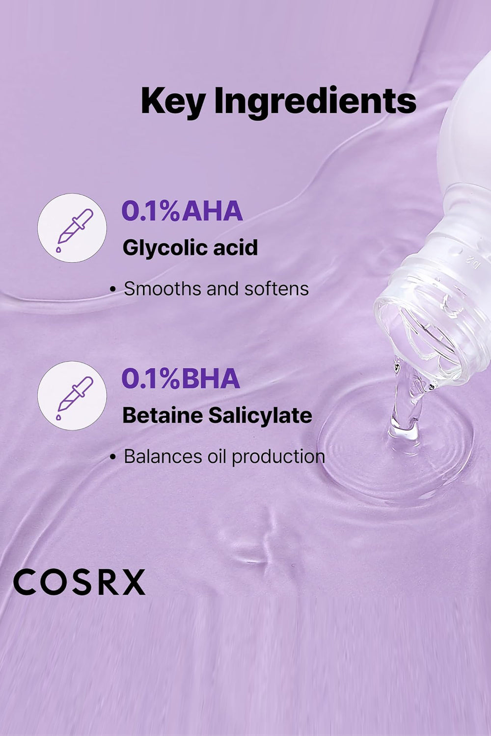 COSRX AHA/BHA Clarifying Treatment Toner