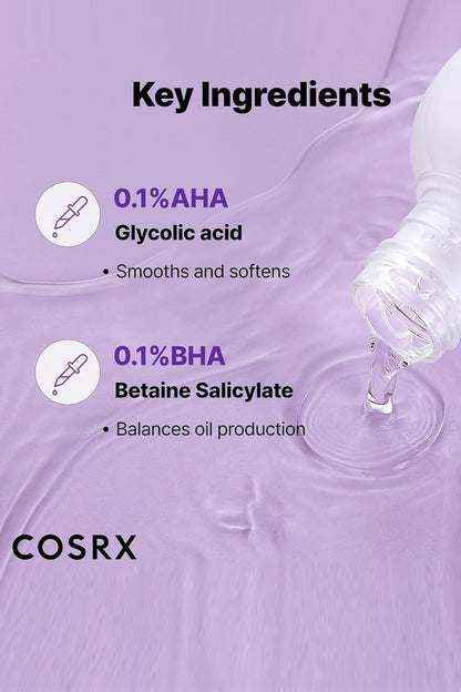 COSRX AHA/BHA Clarifying Treatment Toner