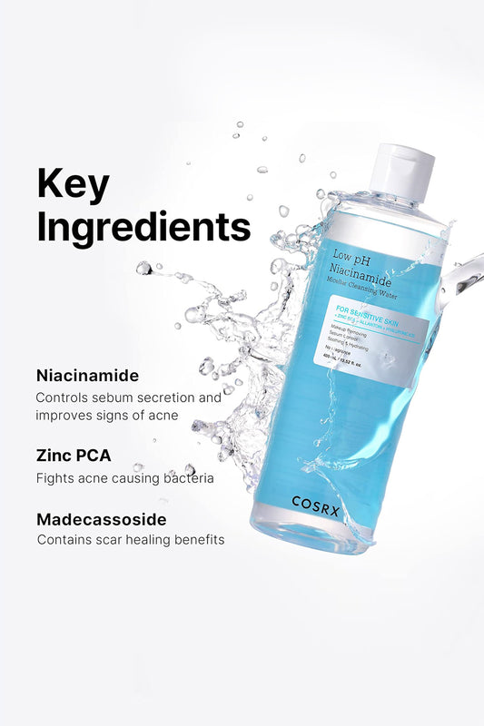 COSRX Low PH Niacinamide Micellar Cleansing Water