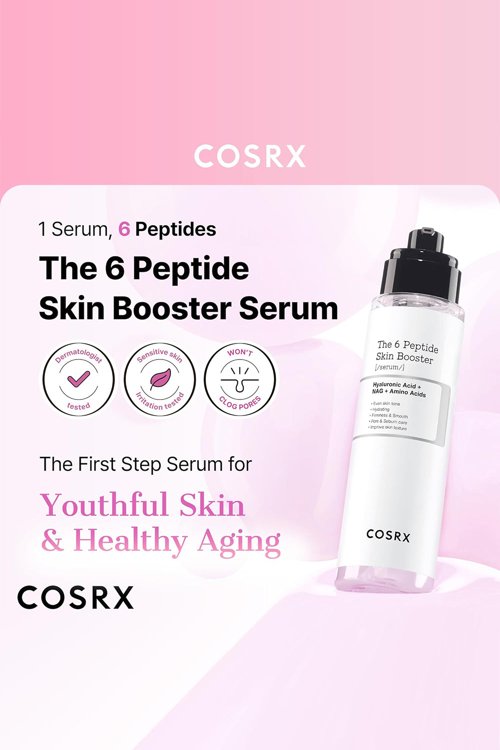 COSRX The 6 Peptide Skin Booster Serum