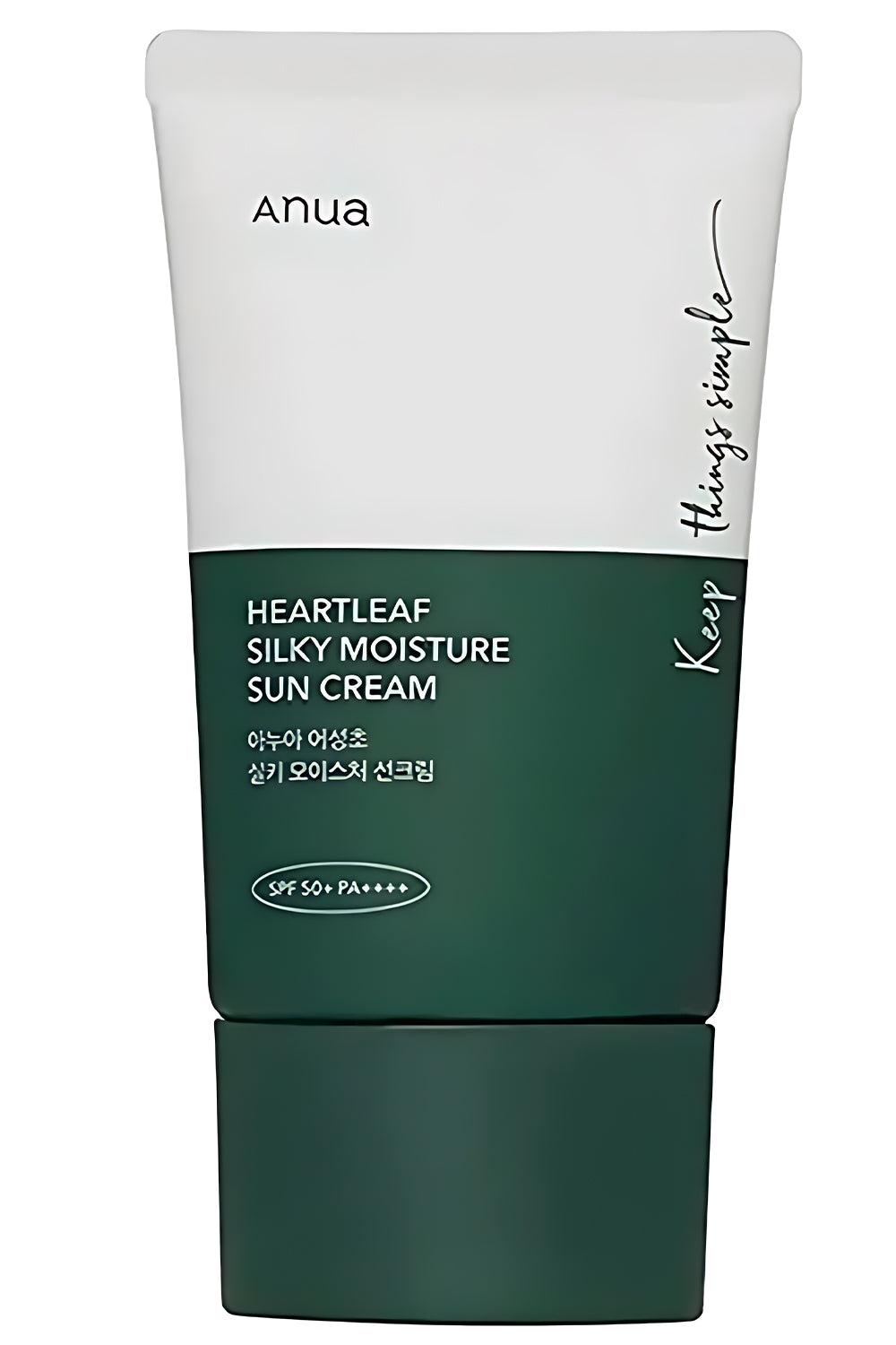 Anua Heartleaf Silky Moisture Mild Sunscreen 50ml