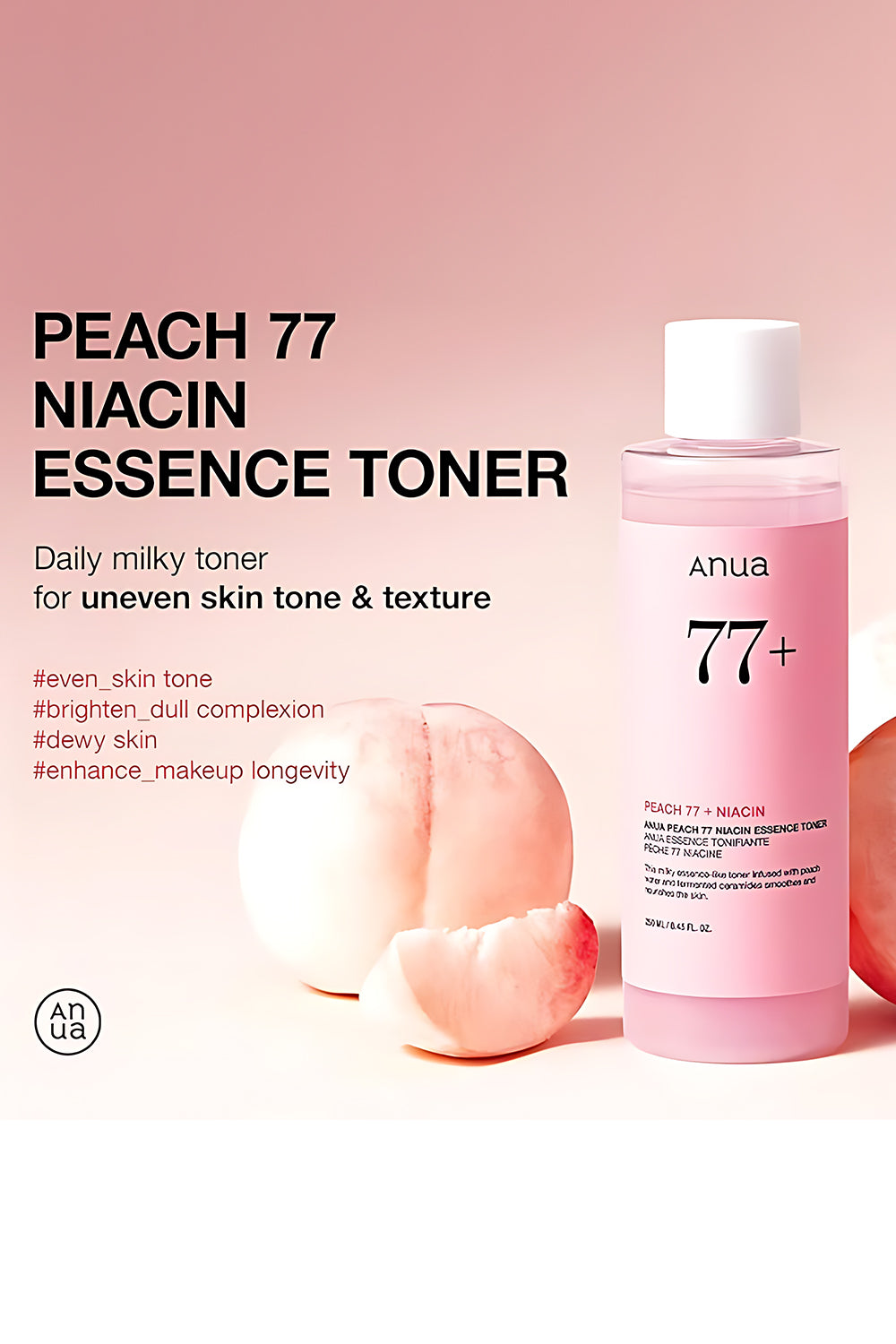 Anua Peach Niacin  Essence Toner 250ml