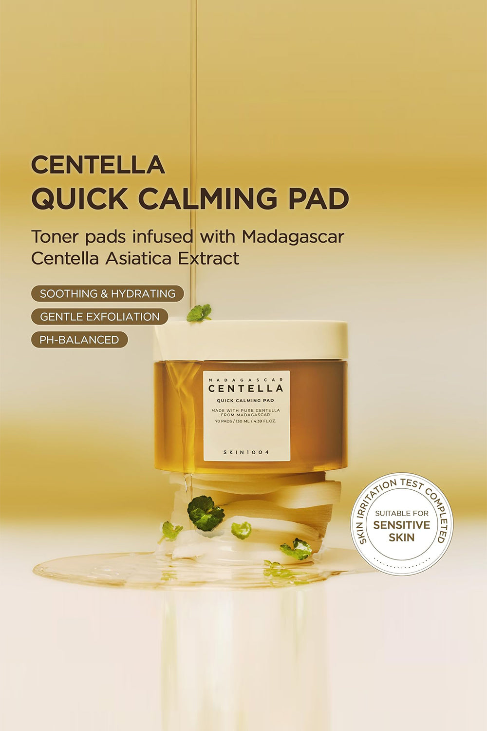 Centella Quick Calming Pad 130ml