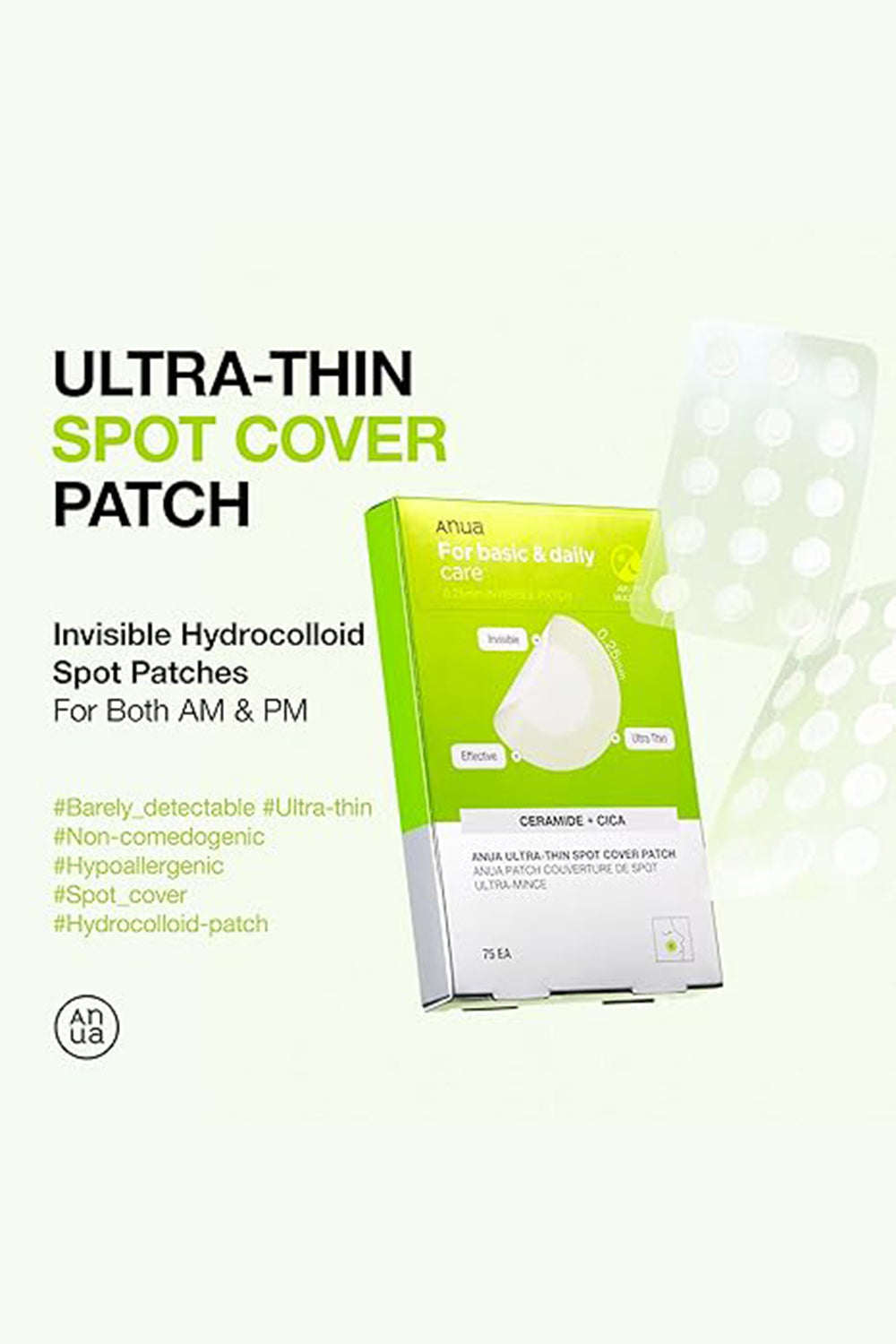 Anua Ultra Thin Spot Cover Patch 75ea